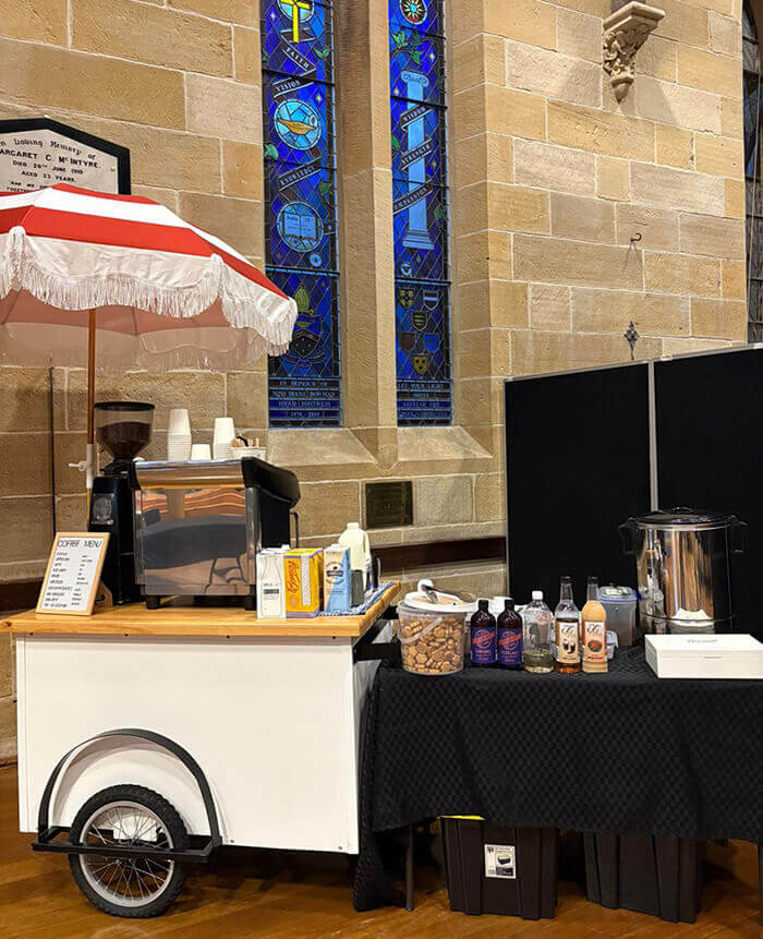 Coffee Cart at SCEGGS Darlinghurst